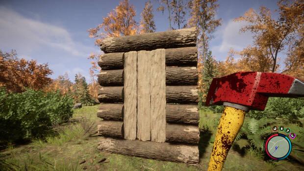 Sons of the Forest - Ejemplo de puerta construida