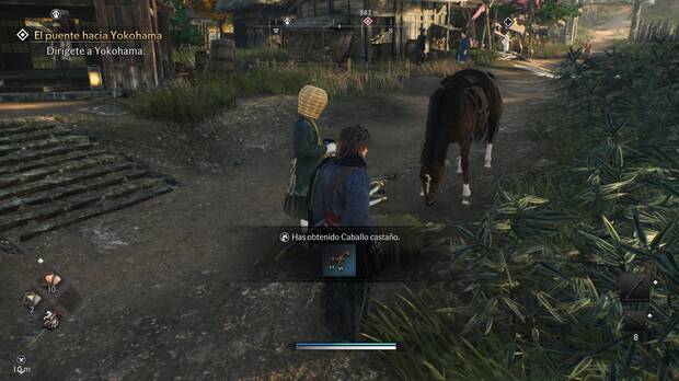 Rise of the Ronin - Desbloquear el primer caballo de la partida gratis
