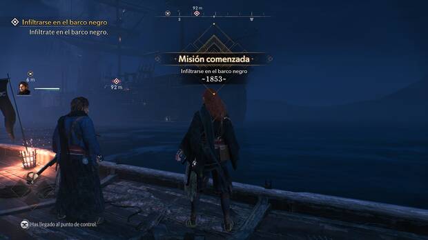 Rise of the Ronin - Misión Infiltrarse en el barco negro