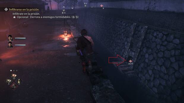 Rise of the Ronin - Misión Infiltrarse en la prisión: usar el túnel del canal de agua
