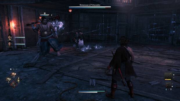Rise of the Ronin - Combate contra el jefe Kimenzan el Triturador