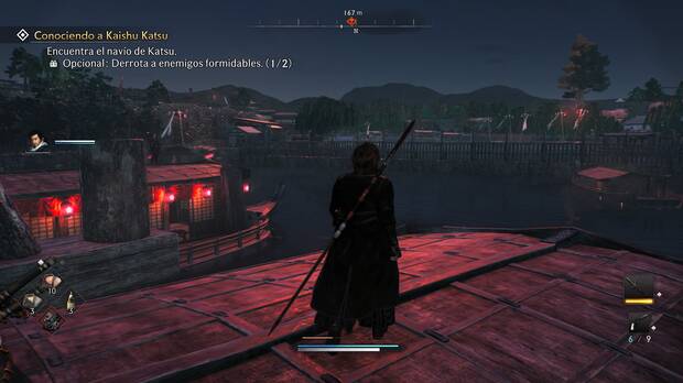 Rise of the Ronin - Misión Conociendo a Kaishu Katsu: avanzar por el río