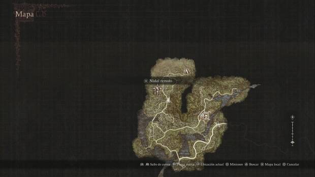 Dragon's Dogma 2 - Mazmorras: ubicación de Nidal remoto