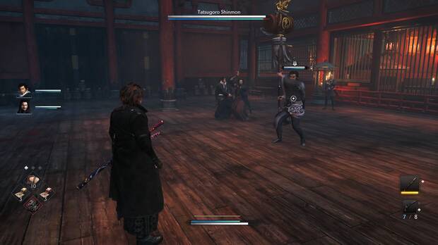 Rise of the Ronin - Combate contra el jefe Tatsugoro Shinmon