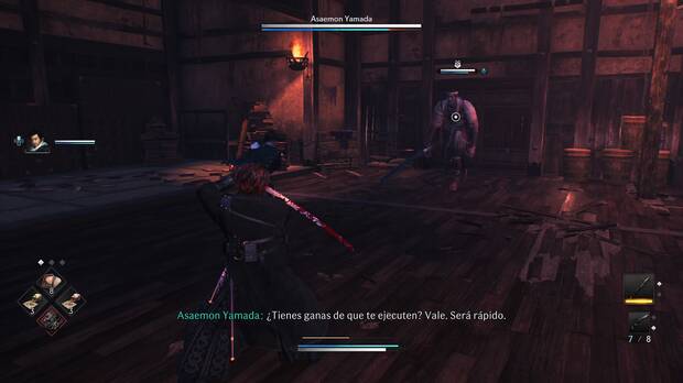 Rise of the Ronin - Combate contra el jefe Asaemon Yamada