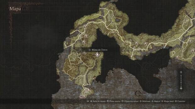 Dragon's Dogma 2 - Mazmorras: ubicación de la mazmorra de Trevo