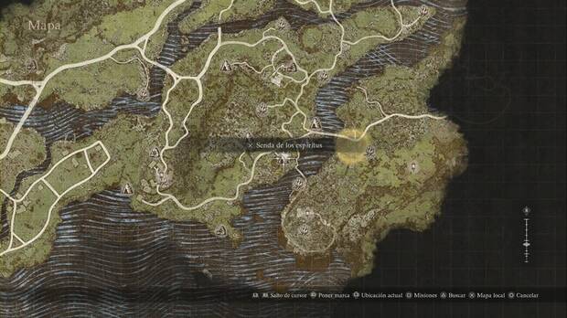 Dragon's Dogma 2 - Mazmorras: ubicación de la Senda de los espíritus