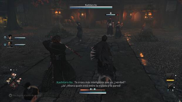 Rise of the Ronin - Combate contra el jefe Kashitaro Ito