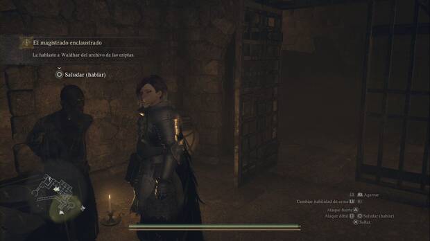 Dragon's Dogma 2 - El magistrado enclaustrado: el objetivo pasa a ser ayudar a escapar a Waldhar