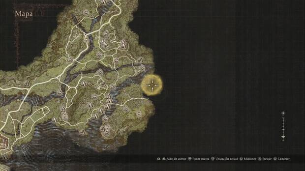 Dragon's Dogma 2 - La aldea sin nombre: ubicación de la aldea