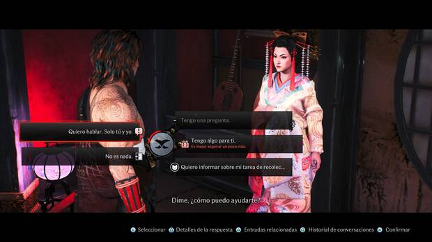 Rise of the Ronin - Establecer una relación de favor con un personaje