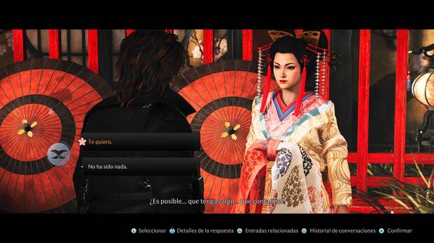 Rise of the Ronin - Decirle te quiero a un personaje