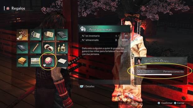 Rise of the Ronin - Cómo subir el nivel de vínculo con los personajes