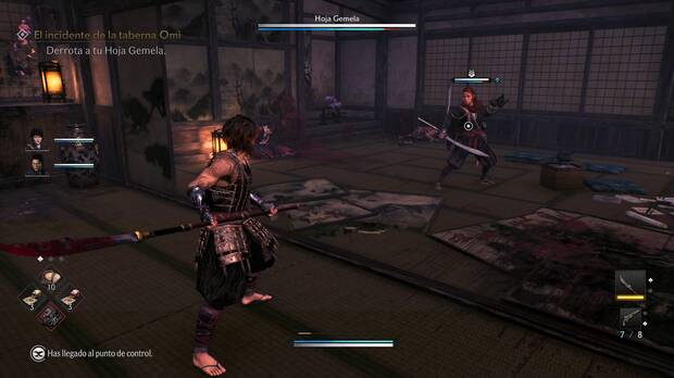 Rise of the Ronin - Misión El incidente de la taberna Omi: combate con la Hoja Gemela