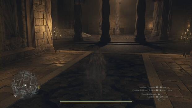 Dragon's Dogma 2 - El entramado de Disa: columnas delante de la sala del trono