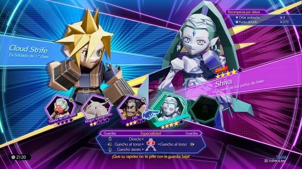 Final Fantasy VII Rebirth - Combate 3D: Shiva