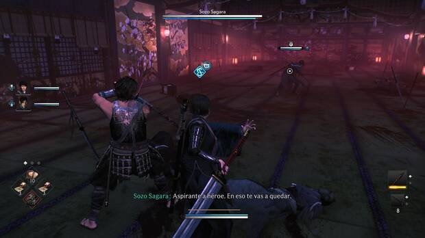 Rise of the Ronin - Combate contra el jefe Sozo Sagara