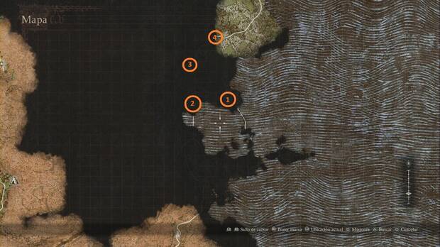 Dragon's Dogma 2 - El trono robado: camino a explorar al nordeste de Bakbattahl