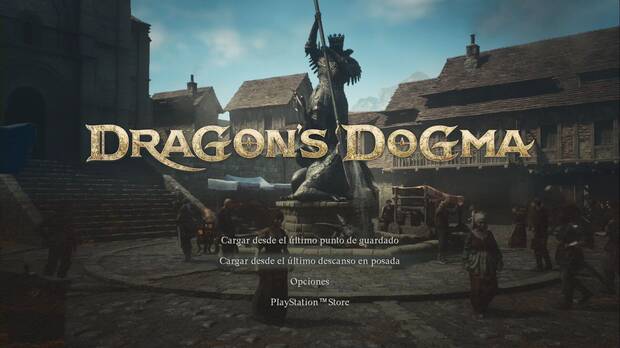 Dragon's Dogma 2 - Cómo tener más de un archivo de guardado: menú de carga de partida