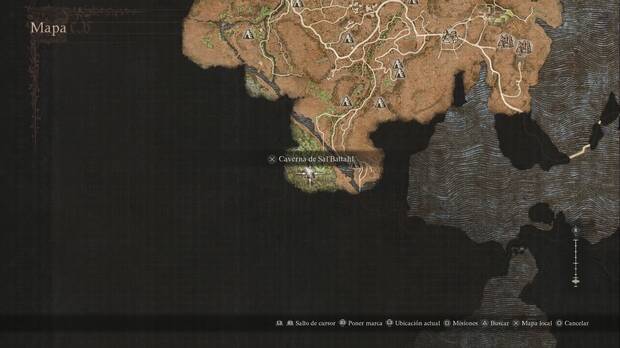 Dragon's Dogma 2 - Mazmorras: Ubicación de la Caverna de Sal'Batthal