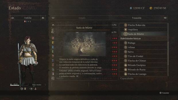 Dragon's Dogma 2 - Habilidades maestras: Saeta de Mártir