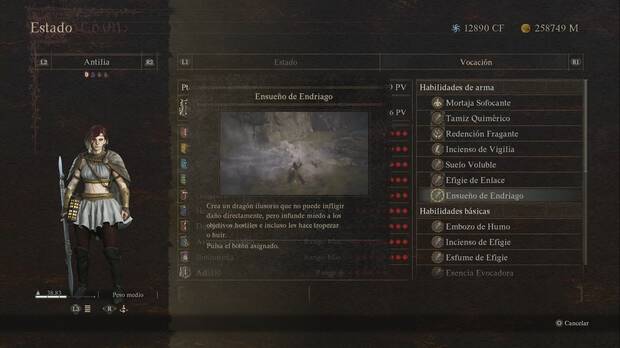 Dragon's Dogma 2 - Habilidades maestras: Ensueño de Endriago