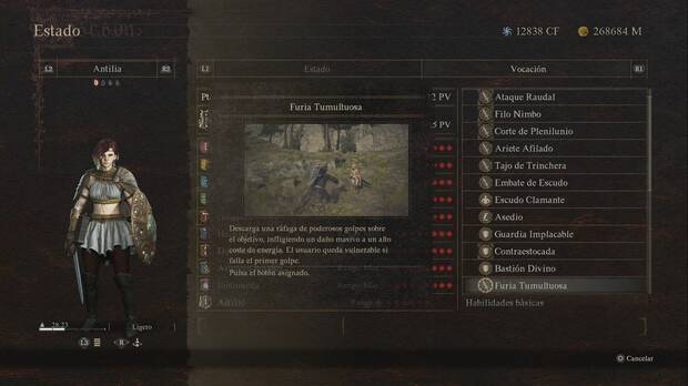 Dragon's Dogma 2 - Habilidades maestras: Furia Tumultuosa