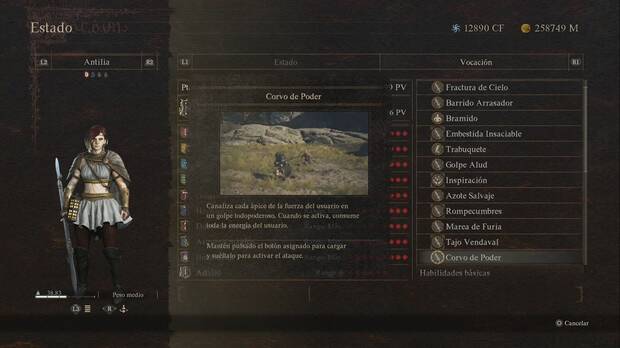 Dragon's Dogma 2 - Habilidades maestras: Corvo de Poder