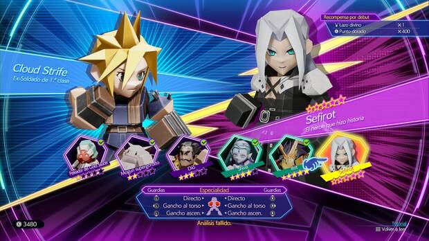 Final Fantasy VII Rebirth - Combate 3D: Sefirot