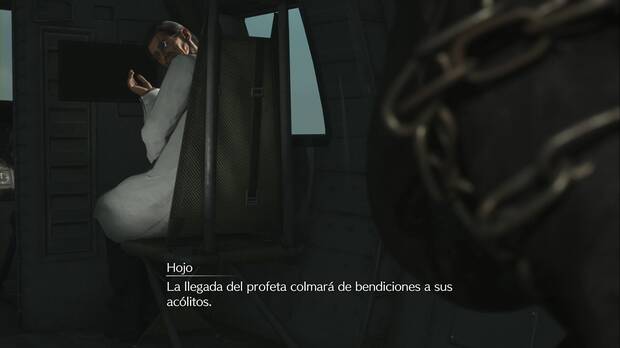 Final Fantasy VII Rebirth - Capítulo 13: Hojo habla de su teoría sobre el Templo de los Ancianos