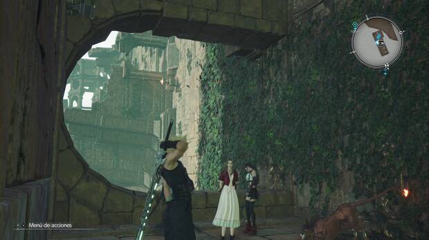 Final Fantasy VII Rebirth - Capítulo 13: pared de hiedra por la que trepar