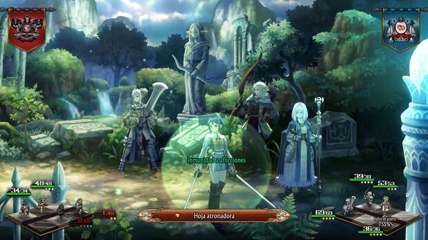 El sistema de combate y formaciones está muy inspirado en Ogre Battle, mientras que todo lo relacionado con las clases y la narrativa recuerda muchísimo a Fire Emblem.