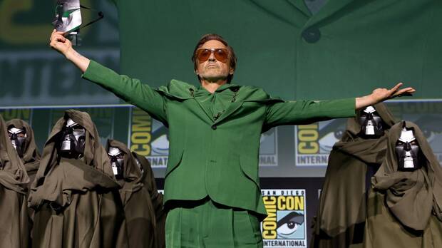 Robert Downey Jr. en la Comic-Con