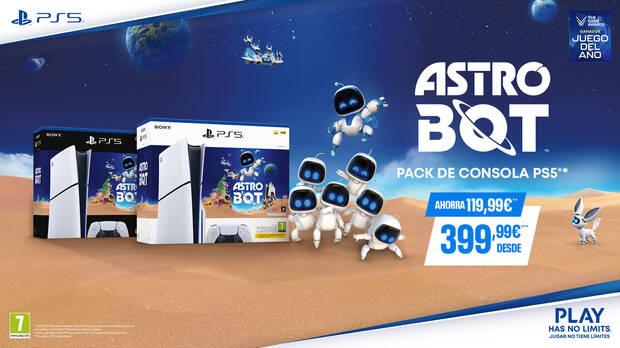 Pack PS5 con Astro Bot