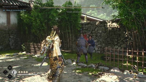 Assassin's Creed Shadows - Misiones El Buey - Localización del comandante Seiji en el castillo de Kanki