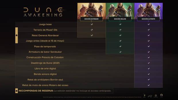 Dune: Awakening ya se puede reservar con sus diferentes ediciones