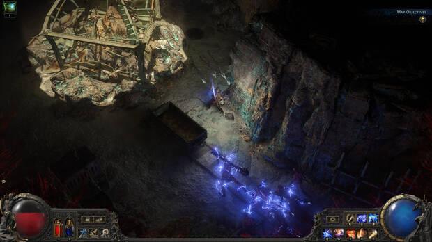 captura oficial de la cazadora de path of exile 2