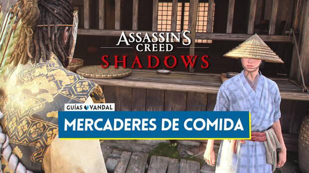 Assassin's Creed Shadows - Todos los mercaderes de comida y dónde encontrarlos