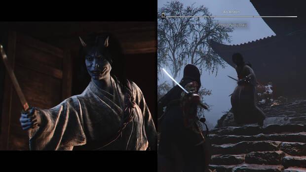 Assassin's Creed Shadows - Localización del objetivo Ao Andon de la organización El yokai