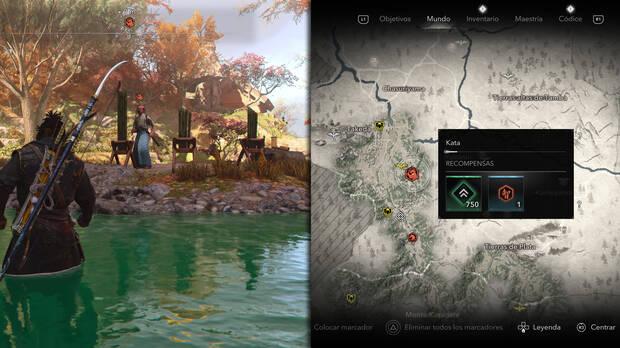 Assassin's Creed Shadows - Localización del kata Toda Seigen II