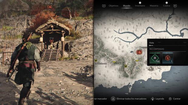 Assassin's Creed Shadows - Localización del kata Kojima Yataro II