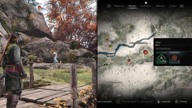 Assassin's Creed Shadows - Localización del kata Toda Seigen I