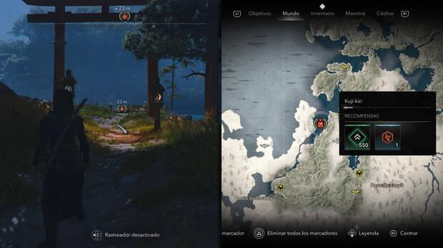 Assassin's Creed Shadows - Localización de Kuji-kiri - Estanque de la Garza
