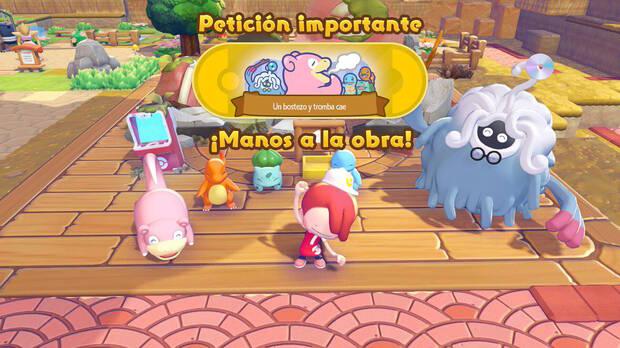 Pok�mon Pokopia - Petici�n importante Un bostezo y tromba cae