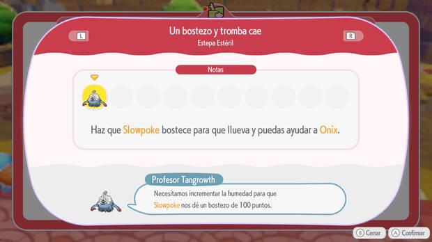 Pok�mon Pokopia - C�mo conseguir un bostezo de Slowpoke de 100 puntos