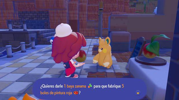 Pok�mon Pokopia - C�mo conseguir pinturas con Pok�mon que tengan la especialidad Pulverizar