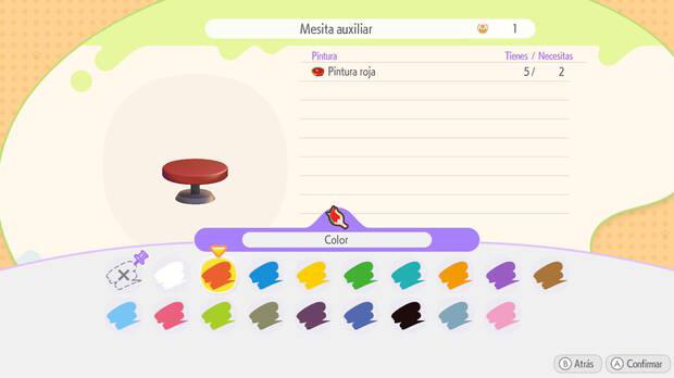 Pok�mon Pokopia - C�mo personalizar y cambiar los colores y dise�os de los muebles