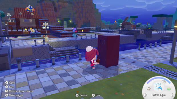 Pok�mon Pokopia - Utilizar globos de pinturas para cambiar los colores de los objetos