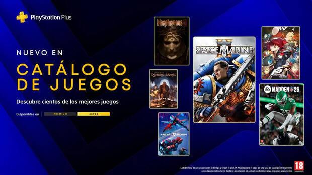 Todos los juegos de PS Plus Extra y Premium de marzo de 2026