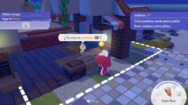 Pok�mon Pokopia - Cultivar en jardineras